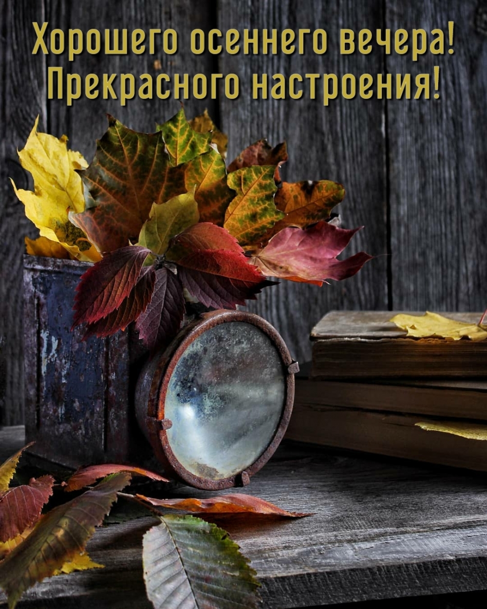 Открыть в полном размере Хорошего осеннего вечера! Прекрасного настроения!